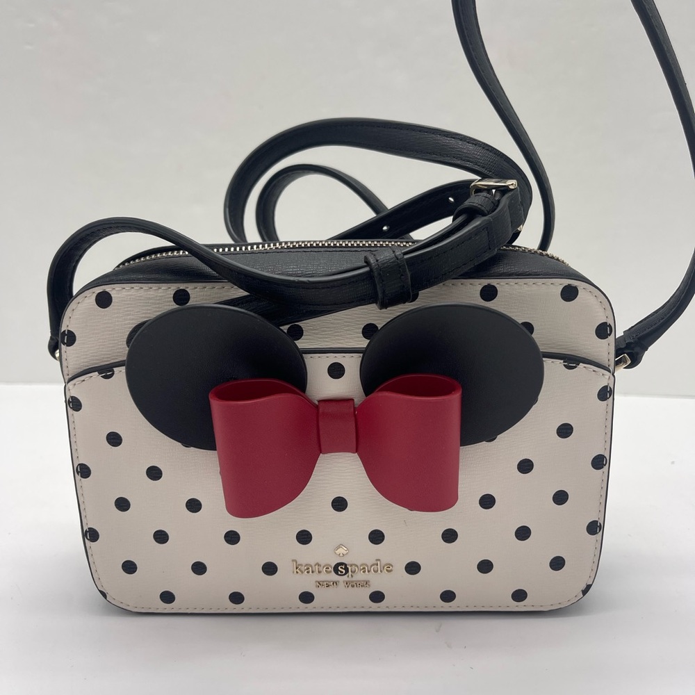 disney x kate spade new york other minnie mouse camera bag - Picture 11 of 16